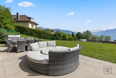 Maison avec vue panoramique sur le lac Léman à Jongny