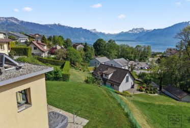Maison avec vue panoramique sur le lac Léman à Jongny
