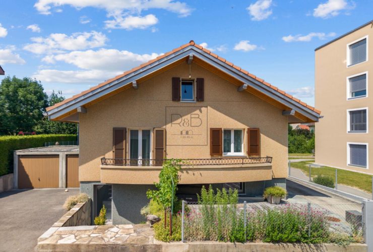 Maison individuelle à proximité immédiate de Bulle