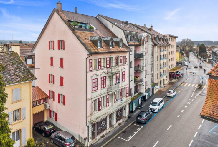 Opportunité unique au centre de Payerne – Boulangerie / Tea-room de 390 m²