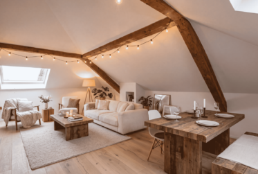 Loft rénové sous combles à Bulle